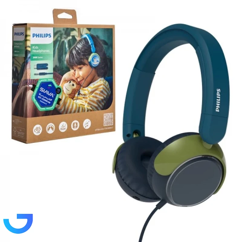 قیمت و خرید هدفون با سیم فلیپس مدل Kids on-ear TAK2000 | فروشگاه آریا