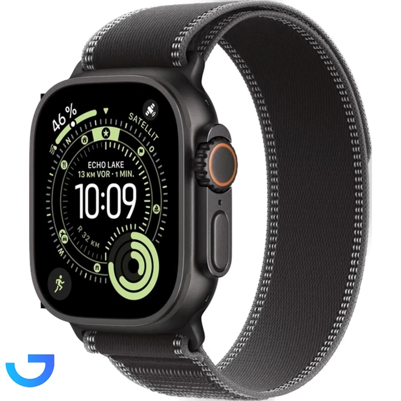 قیمت و خرید ساعت هوشمند اپل واچ Ultra 3 مدل Black Ti Black /Charcoal TI - 49MM | فروشگاه آریا