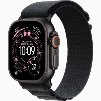 ساعت هوشمند اپل واچ Ultra 3 مدل Black Ti Black Alp Lp - 49MM | فروشگاه آریا