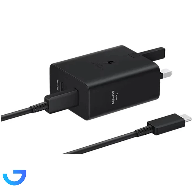 قیمت و خرید شارژر دیواری 50 وات سامسونگ مدل EP-T5020 به همراه کابل سه پین - اصل | فروشگاه آریا