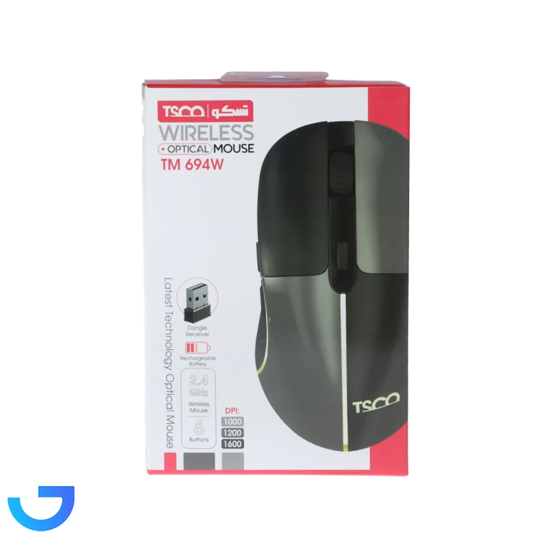 قیمت و خرید ماوس بی سیم تسکو مدل TM 694W | فروشگاه آریا