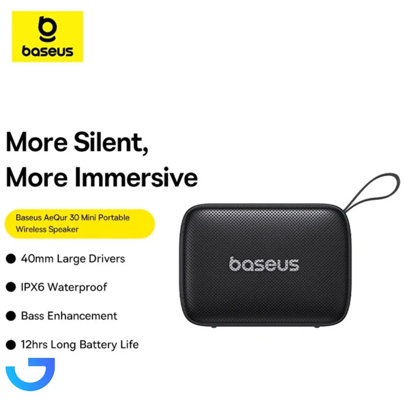 قیمت و خرید اسپیکر بلوتوثی قابل حمل بیسوس مدل AeQur 30 Mini | فروشگاه آریا