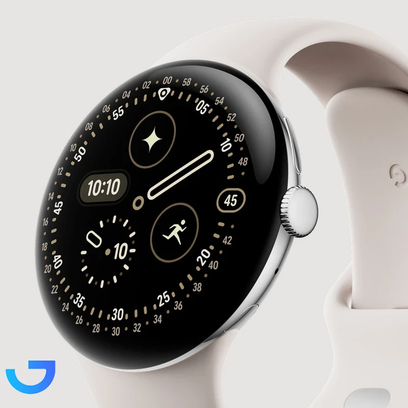 قیمت و خرید ساعت هوشمند 41 میلی‌متری گوگل مدل Pixel Watch 4 با بند سیلیکونی | فروشگاه آریا