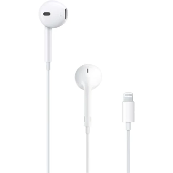 هندزفری اپل مدل EarPods بدون قابلیت نویز کنسلینگ، اتصال از طریق لایتنینگ | فروشگاه آریا