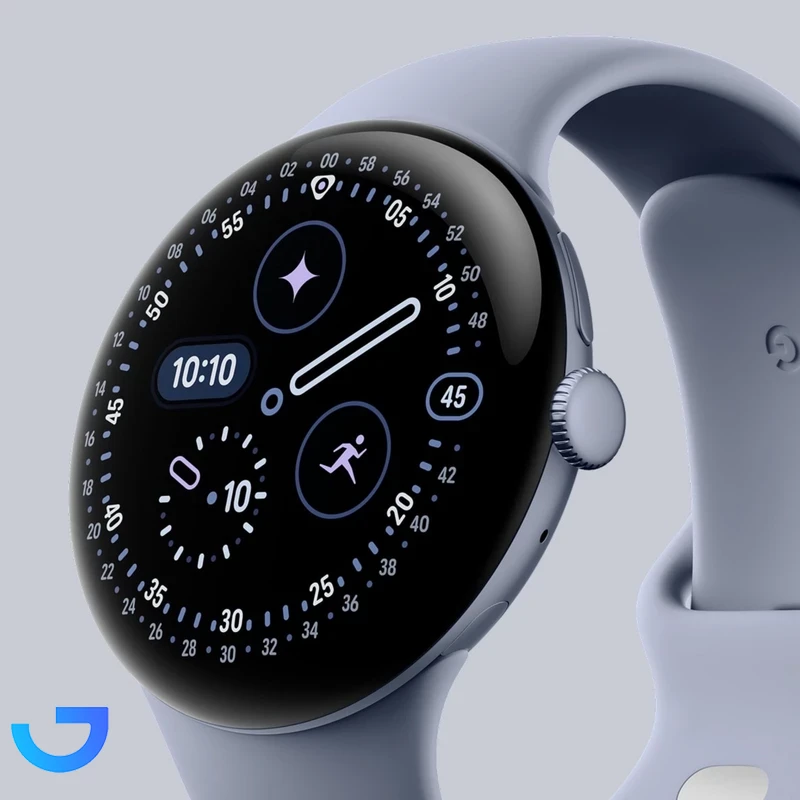 قیمت و خرید ساعت هوشمند 41 میلی‌متری گوگل مدل Pixel Watch 4 با بند سیلیکونی | فروشگاه آریا