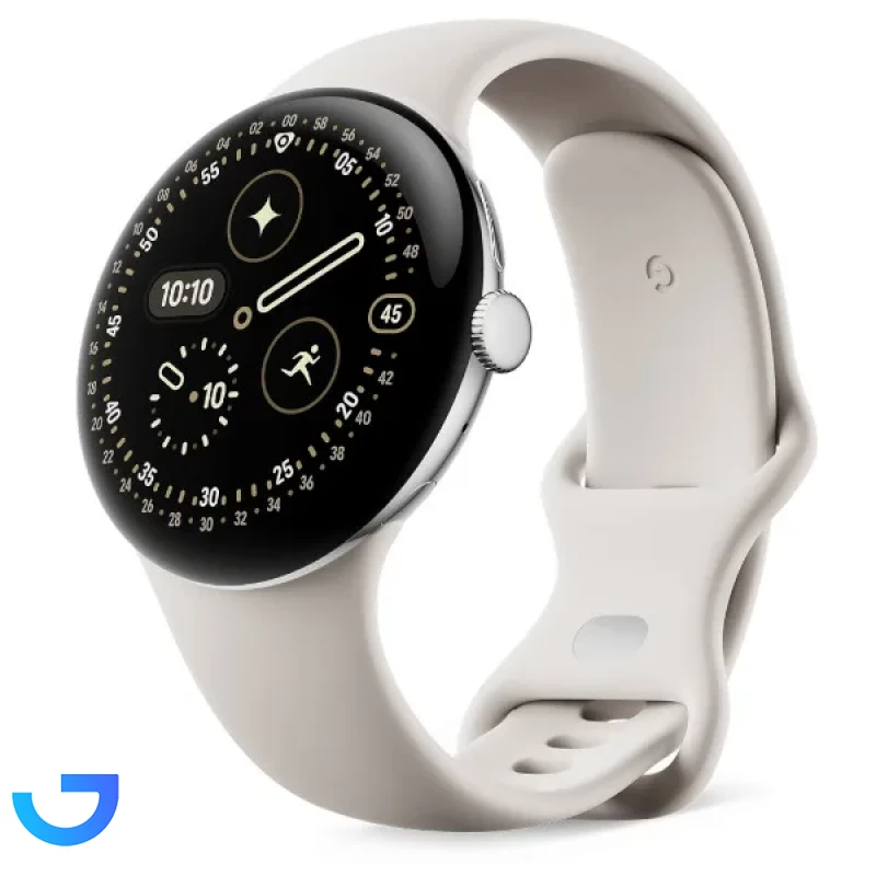 قیمت و خرید ساعت هوشمند 45 میلی‌متری گوگل مدل Pixel Watch 4 با بند سیلیکونی | فروشگاه آریا