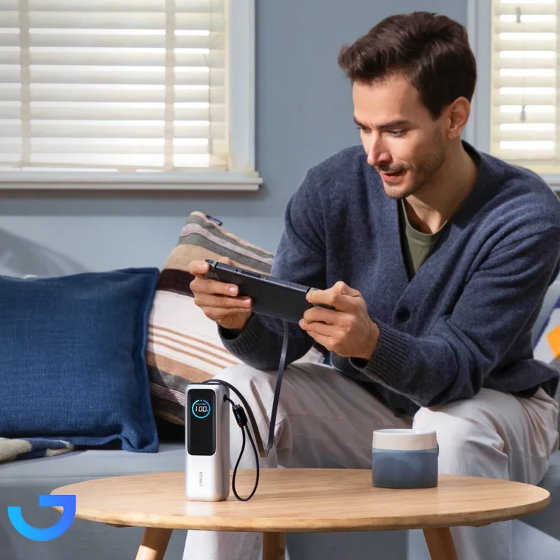 قیمت و خرید پاوربانک 100 وات انکر مدل A1695P41 ظرفیت 25000 میلی آمپر ساعت به همراه دو کابل USB-C | فروشگاه آریا