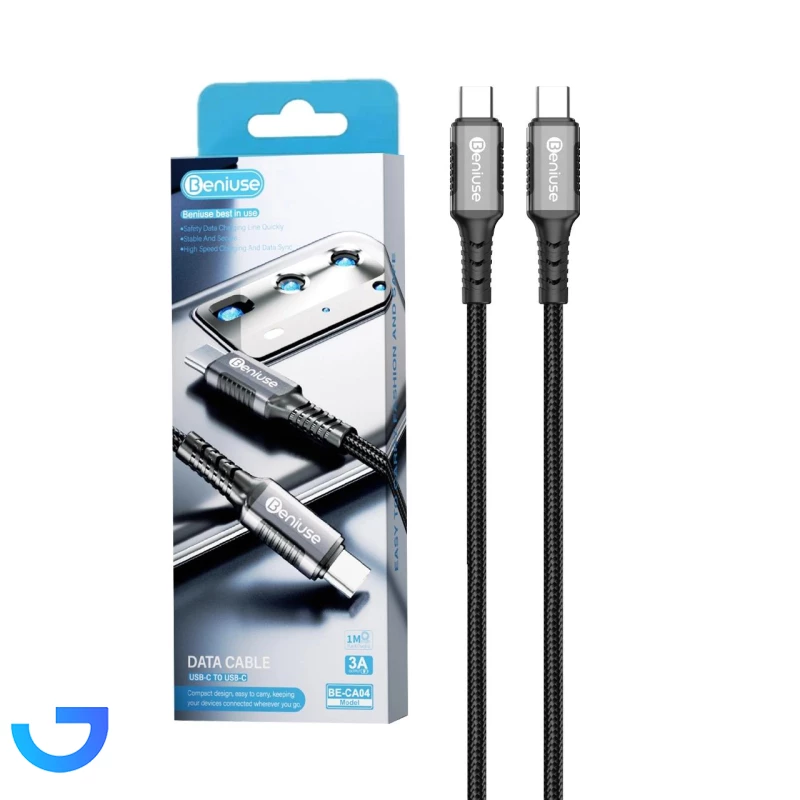 قیمت و خرید کابل USB-C بنیوس مدل BE-CA04 طول 1متر | فروشگاه آریا