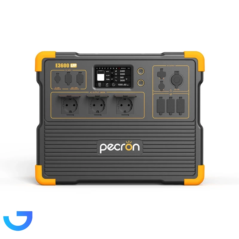 قیمت و خرید پاور استیشن 3600 وات پکرون مدل E3600 LFP ظرفیت 600000 میلی آمپر ساعت | فروشگاه آریا