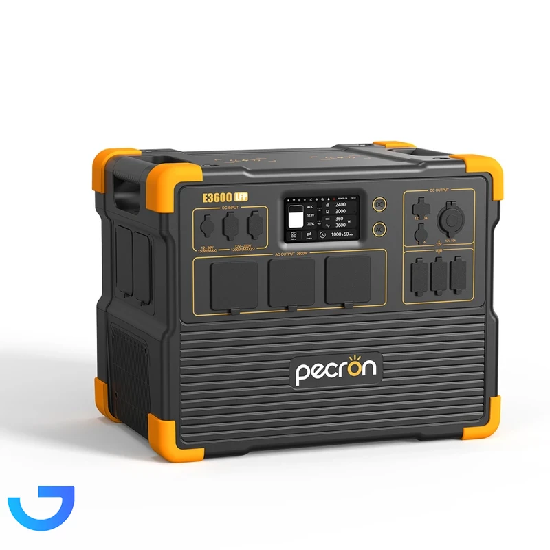 قیمت و خرید پاور استیشن 3600 وات پکرون مدل E3600 LFP ظرفیت 600000 میلی آمپر ساعت | فروشگاه آریا