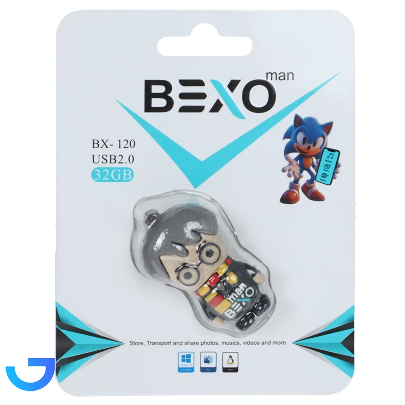 قیمت و خرید فلش مموری BEXO USB2.0 مدل BX-120 ظرفیت 32GB | فروشگاه آریا
