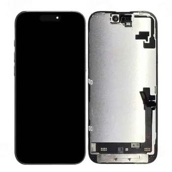 LCD Apple iPhone 16 CHANGE GLASS NF - SVC Black (DU) | فروشگاه آریا