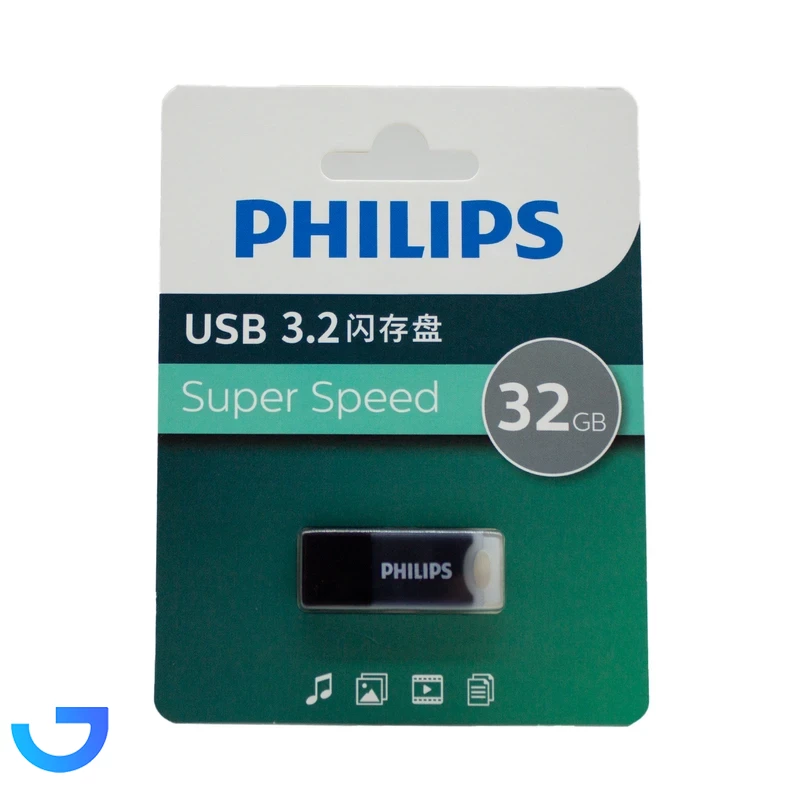 قیمت و خرید فلش مموری فیلیپس مدل FM10UA-B 3.2 ظرفیت 32 گیگابایت با رابط USB 3.2 | فروشگاه آریا