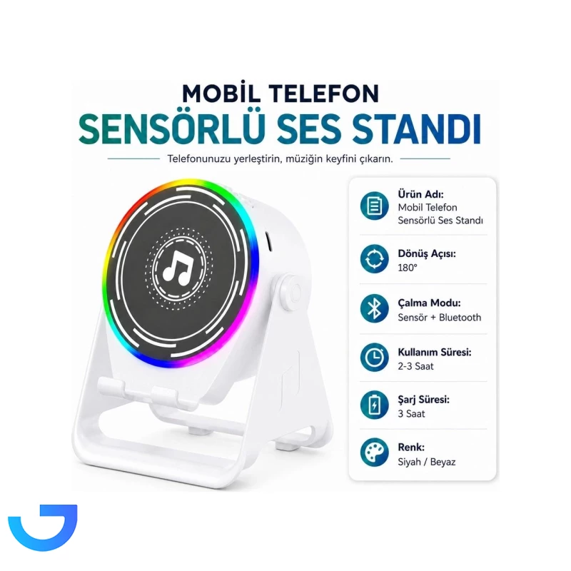 قیمت و خرید اسپیکر بی سیم و هولدر گوشی موبایل Likenuo مدل LX-21 - سفید | فروشگاه آریا
