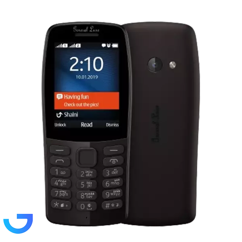 قیمت و خرید گوشی موبایل جنرال لوکس مدل 210 دو سیم کارت ظرفیت 16 مگابایت و رم 4 مگابایت | فروشگاه آریا