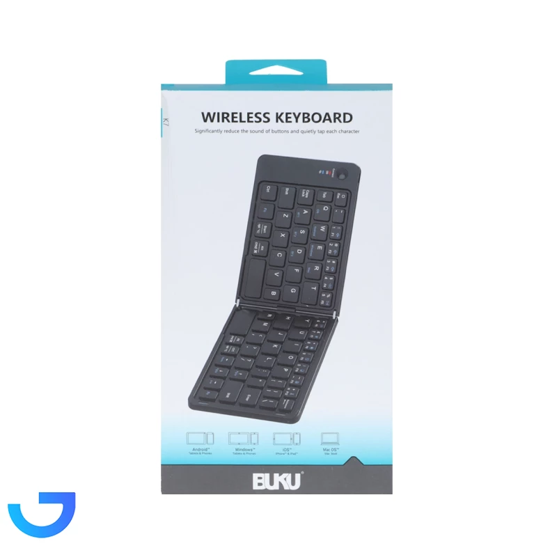قیمت و خرید کیبورد بی سیم تاشو Buku مدل K7 | فروشگاه آریا