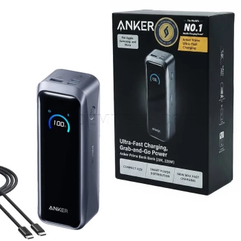 پاوربانک PD و فست شارژ انکر Anker مدل Grab and Go Power A110BH11 | فروشگاه آریا