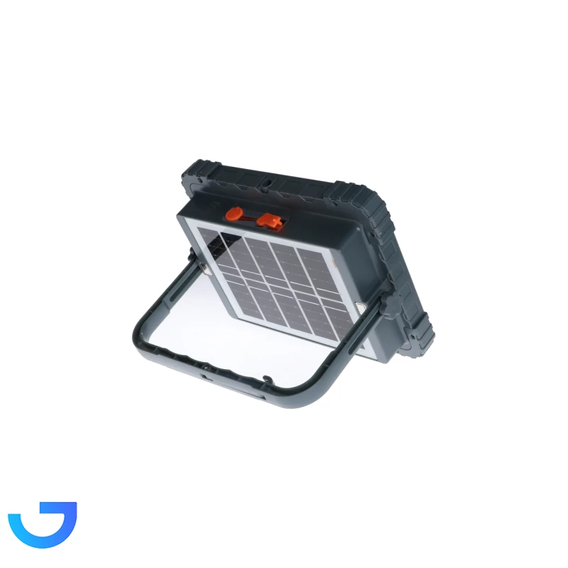قیمت و خرید چراغ شارژی کمپینگ پایه دار مدل XJ-D006 (دارای پنل خورشیدی) | فروشگاه آریا