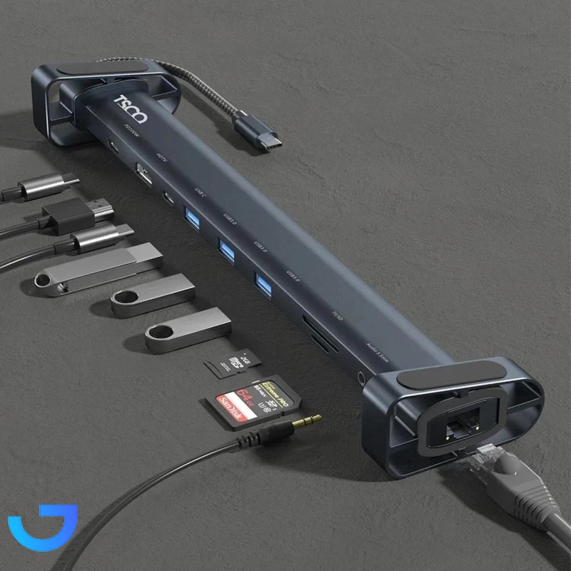 قیمت و خرید هاب 10 پورت USB-C تسکو مدل THU 1178 | فروشگاه آریا