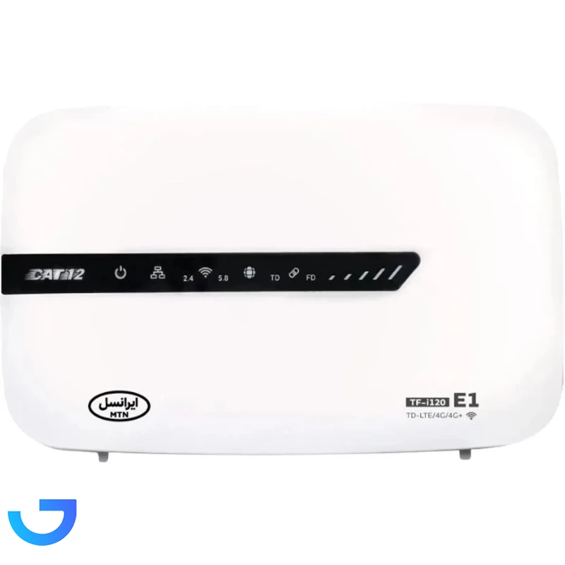 قیمت و خرید مودم ایرانسل TD-LTE مدل TF-i120 E1 + سیم کارت TD LTE مخصوص مودم | فروشگاه آریا