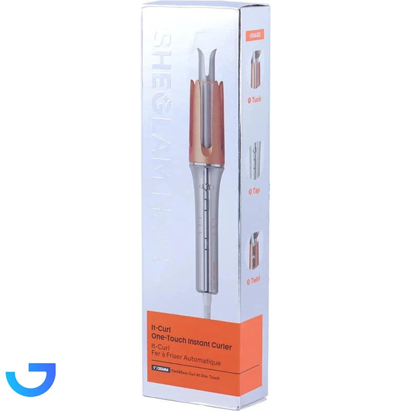 قیمت و خرید فرکننده مو شیگلم SHEGLAM سایز 25 میلی متر مدل SGH-OTIC-01-25 | فروشگاه آریا