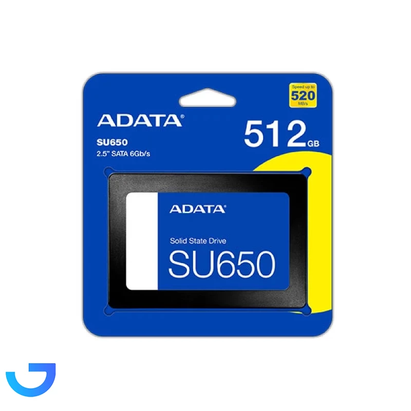 قیمت و خرید حافظه اس اس دی اینترنال SATA III ای دیتا مدل SU650 ظرفیت 512 گیگابایت | فروشگاه آریا