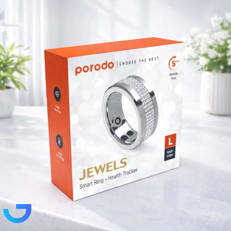 قیمت و خرید حلقه هوشمند Porodo مدل Jewels PD-SLRT9-SL | فروشگاه آریا