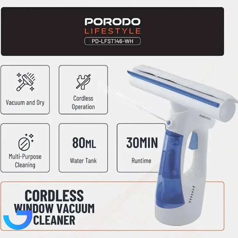 قیمت و خرید شیشه پاک کن Porodo مدل PDLFST146WH | فروشگاه آریا