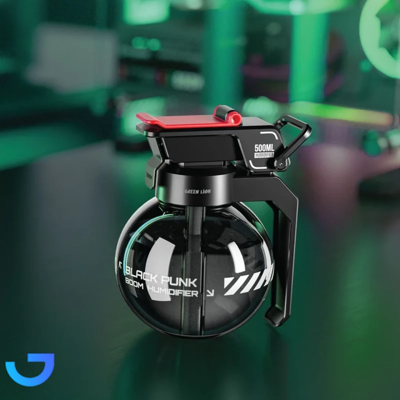قیمت و خرید دستگاه رطوبت ساز Green Lion مدل Grenade Humidifier GNGRNDHUMBK | فروشگاه آریا