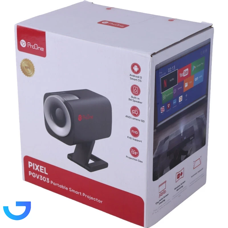 قیمت و خرید ویدئو پرژکتور هوشمند پرووان ProOne مدل Pixel PGV303 | فروشگاه آریا
