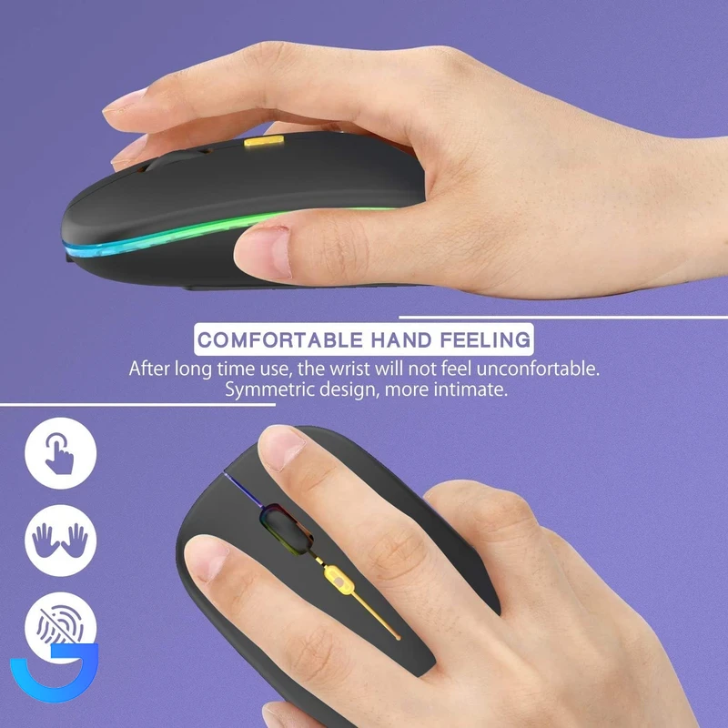 قیمت و خرید ماوس بی سیم گیمینگ مدل SILENT-W10 کد 2026 | فروشگاه آریا