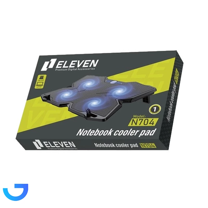 قیمت و خرید پایه خنک کننده لپ تاپ Eleven مدل N704 | فروشگاه آریا