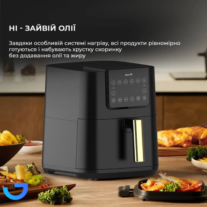 قیمت و خرید سرخ کن بدون روغن Deerma مدل KZ120W | فروشگاه آریا