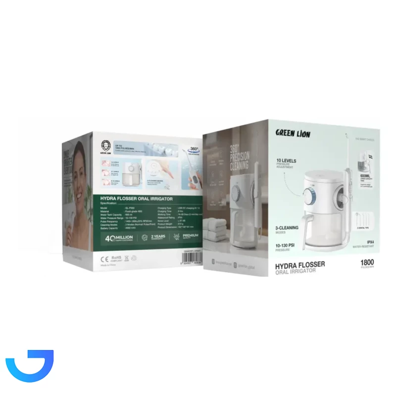 قیمت و خرید دستگاه شستشوی دهان و دندان Green Lion Hydra Flosser | فروشگاه آریا