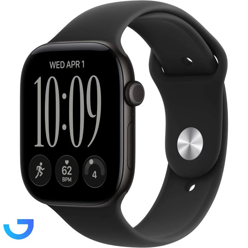 قیمت و خرید ساعت هوشمند اپل واچ سری 12 مدل BlacK Al Black SB - 46MM | فروشگاه آریا