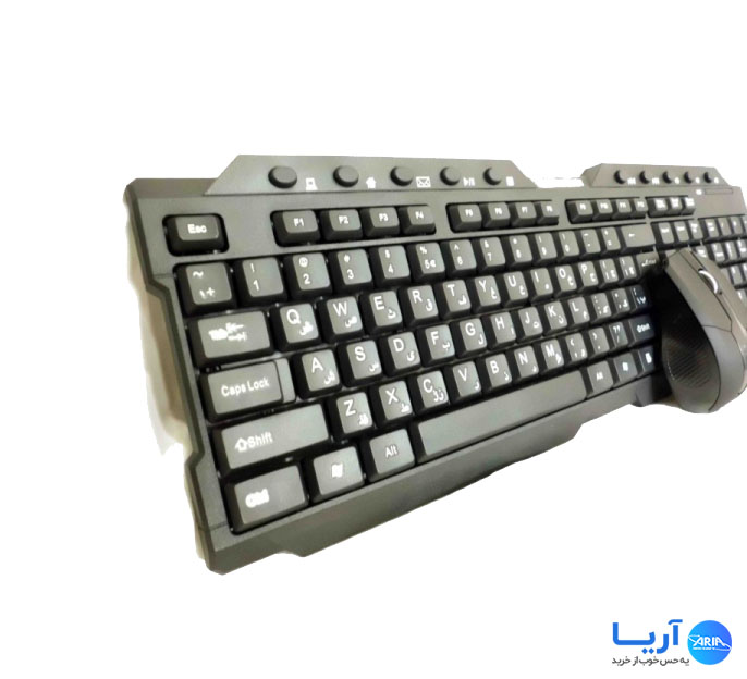 قیمت و خرید کیبورد و موس بی سیم ایکس پی پروداکت XP-W4400C | فروشگاه آریا
