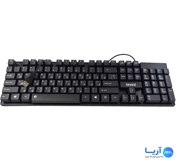 قیمت و خرید کیبورد باسیم بیاند مدل BK-2350 | فروشگاه آریا