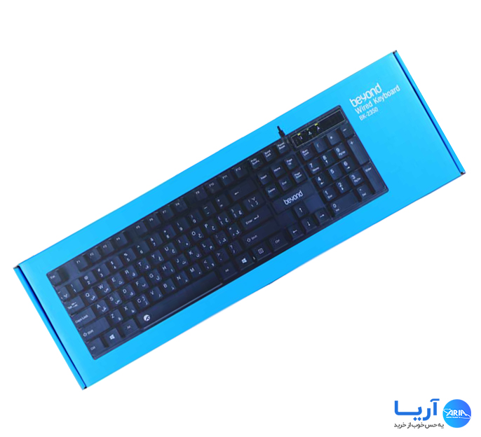 قیمت و خرید کیبورد باسیم بیاند مدل BK-2350 | فروشگاه آریا