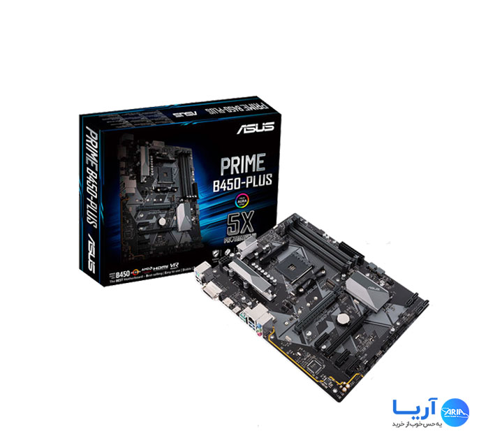 قیمت و خرید مادربرد ایسوس مدل پرایم B450 Plus | فروشگاه آریا