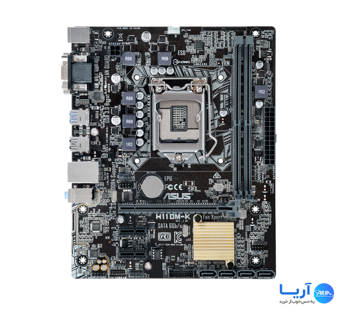قیمت و خرید مادربرد ایسوس H110M-K | فروشگاه آریا