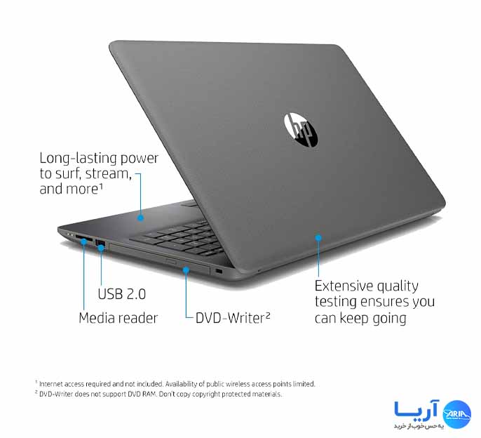 قیمت و خرید لپ تاپ 15.6 اینچی اچ‌ پی مدل 255 G7-R3C | فروشگاه آریا