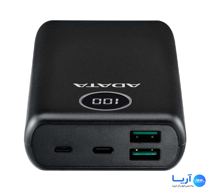 قیمت و خرید پاوربانک ای دیتا مدل P10000QCD ظرفیت 10000 میلی آمپر ساعت | فروشگاه آریا