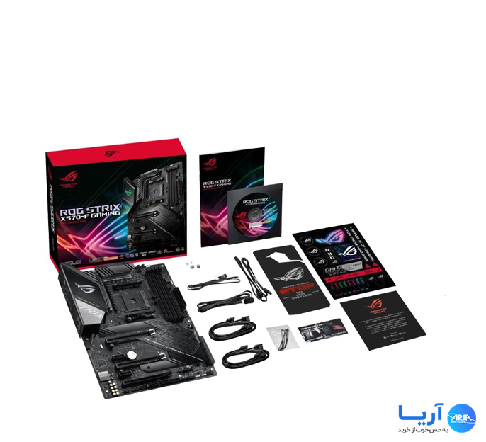 قیمت و خرید مادربرد ایسوس مدل ROG Strix X570-F Gaming | فروشگاه آریا