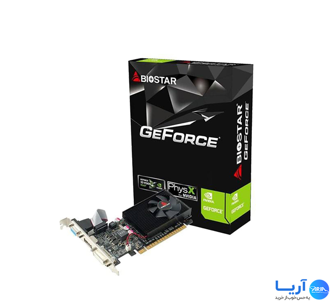قیمت و خرید کارت گرافیک بایوستار G210 1GB DDR3 | فروشگاه آریا قیمت و خرید کارت گرافیک بایوستار G210 1GB DDR3 | فروشگاه آریا