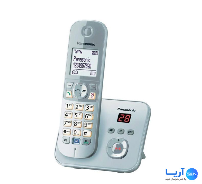 قیمت و خرید گوشی تلفن بی سیم پاناسونیک KX-TG6721 | فروشگاه آریا