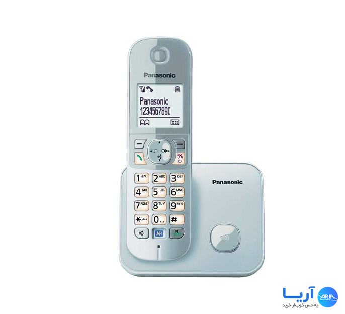 قیمت و خرید گوشی تلفن بی سیم پاناسونیک KX-TG6811 | فروشگاه آریا
