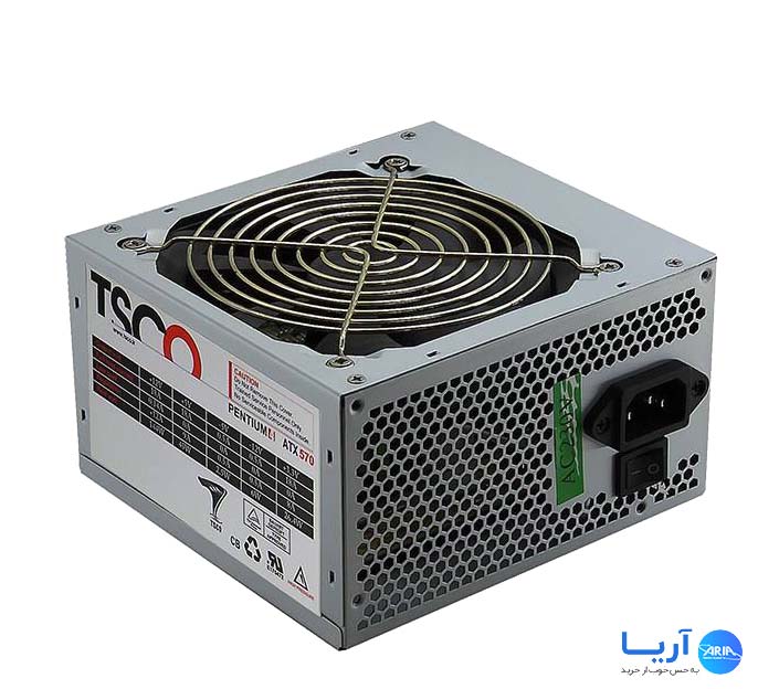 قیمت و خرید پاور کامپیوتر تسکو مدل TP 570W | فروشگاه آریا