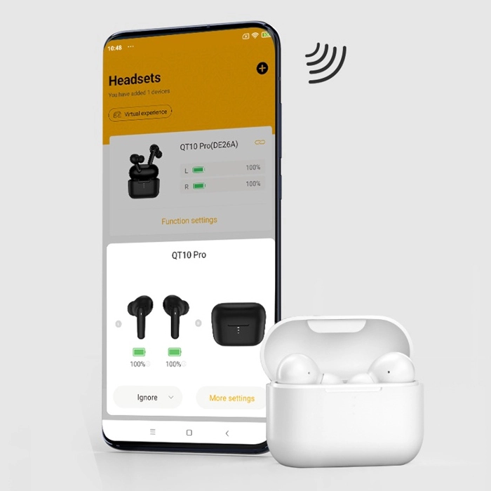 قیمت و خرید هدفون بی سیم کیو سی وای مدل  T10 Pro | فروشگاه آریا