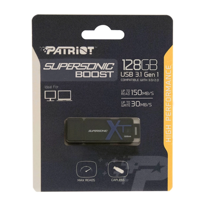 قیمت و خرید فلش مموری پتریوت مدل Supersonic Boost XT USB 3.2 Gen.1 ظرفیت 128 گیگابایت | فروشگاه آریا قیمت و خرید فلش مموری پتریوت مدل Supersonic Boost XT USB 3.2 Gen.1 ظرفیت 128 گیگابایت | فروشگاه آریا