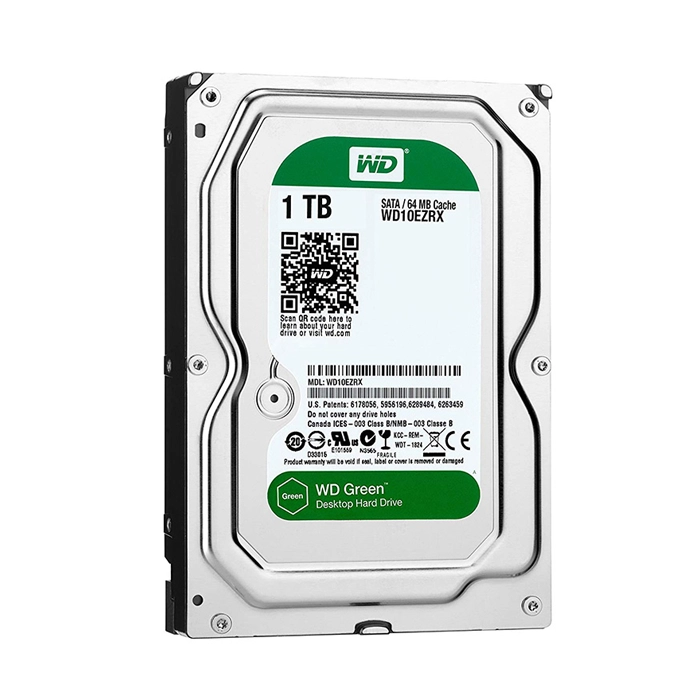 قیمت و خرید هارددیسک اینترنال وسترن دیجیتال سری سبز مدل WD10EZRX ظرفیت 1 ترابایت | فروشگاه آریا